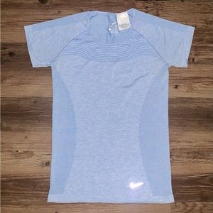 Nike dri fit knit short sleeve